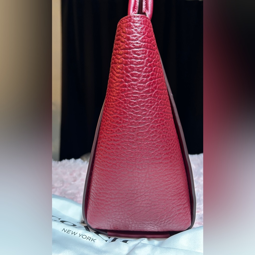 COACH TROUPE TOTE/DEEP RED - Picture 5 of 11